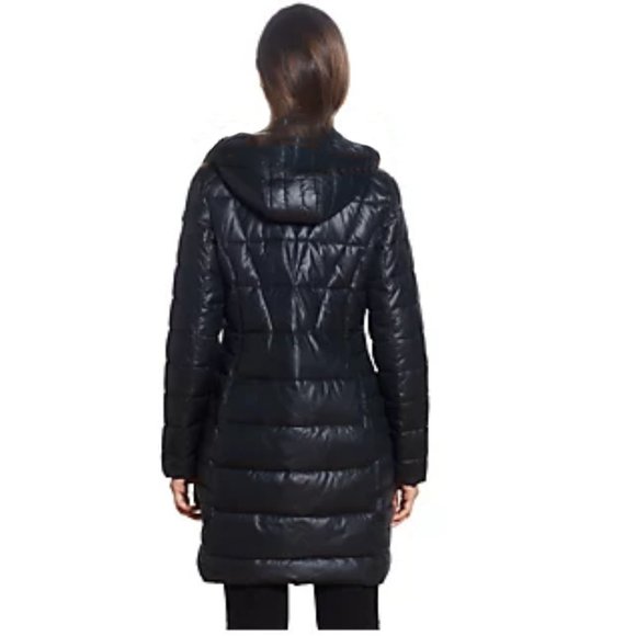 GALLERY NEW YORK BLACK WOMENS PUFFER JACKET COAT NWT 1X - Picture 7 of 16